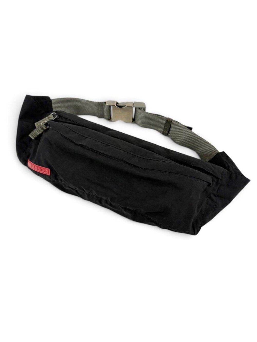 Prada Sports Tessuto Nylon Belt Bag Black Archive